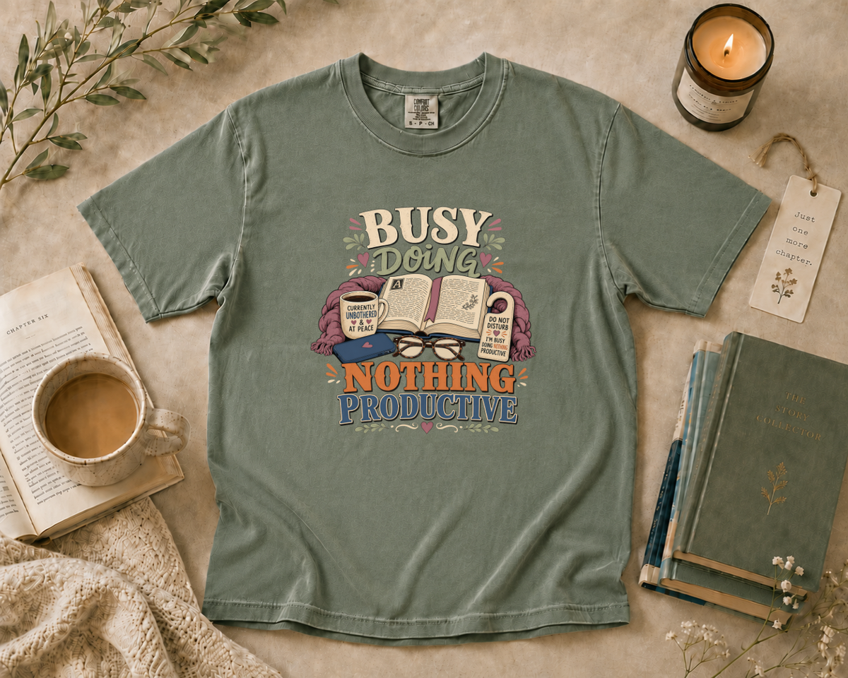 Busy Doing Nothing Productive T-Shirt