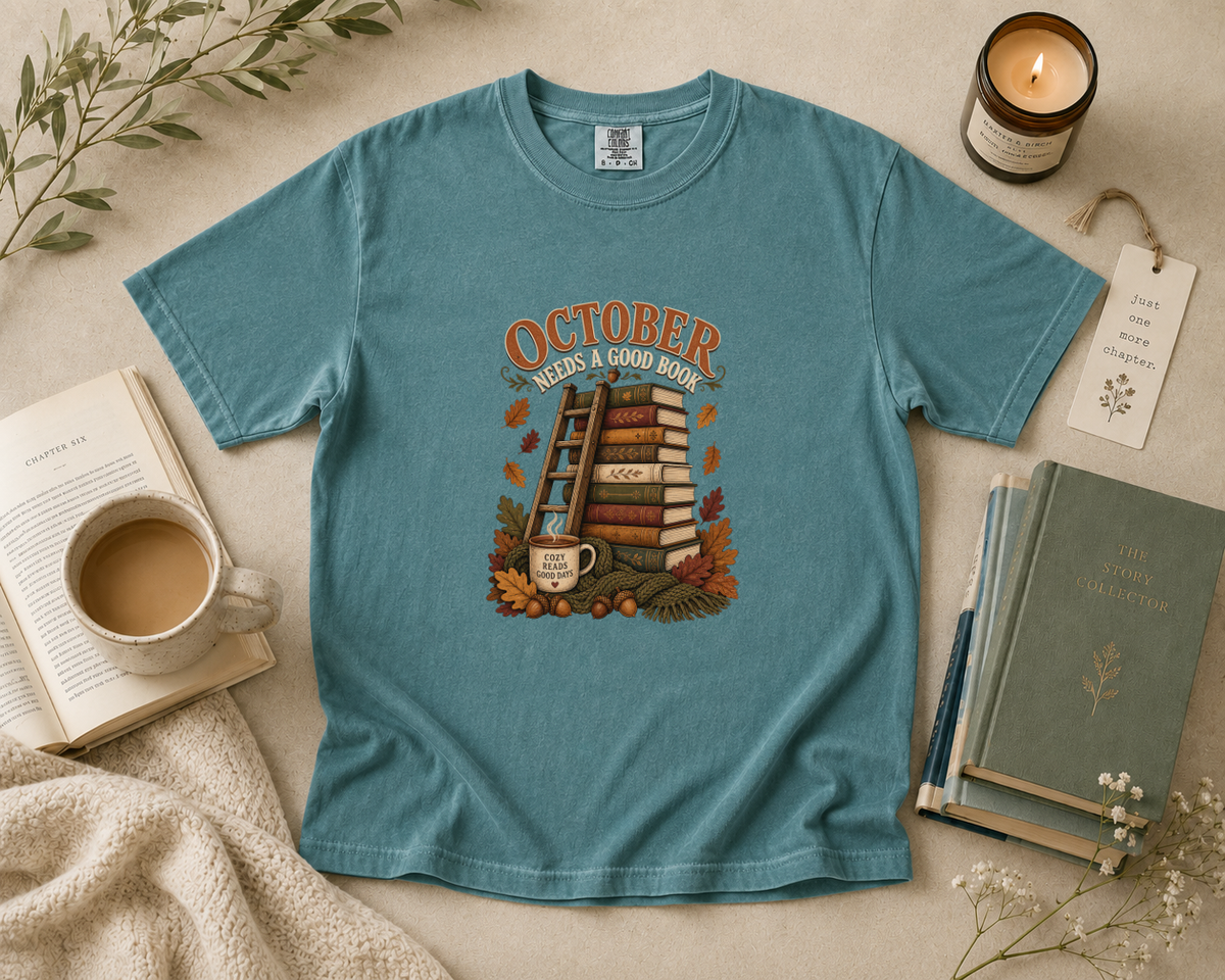 October Needs a Good Book T-Shirt