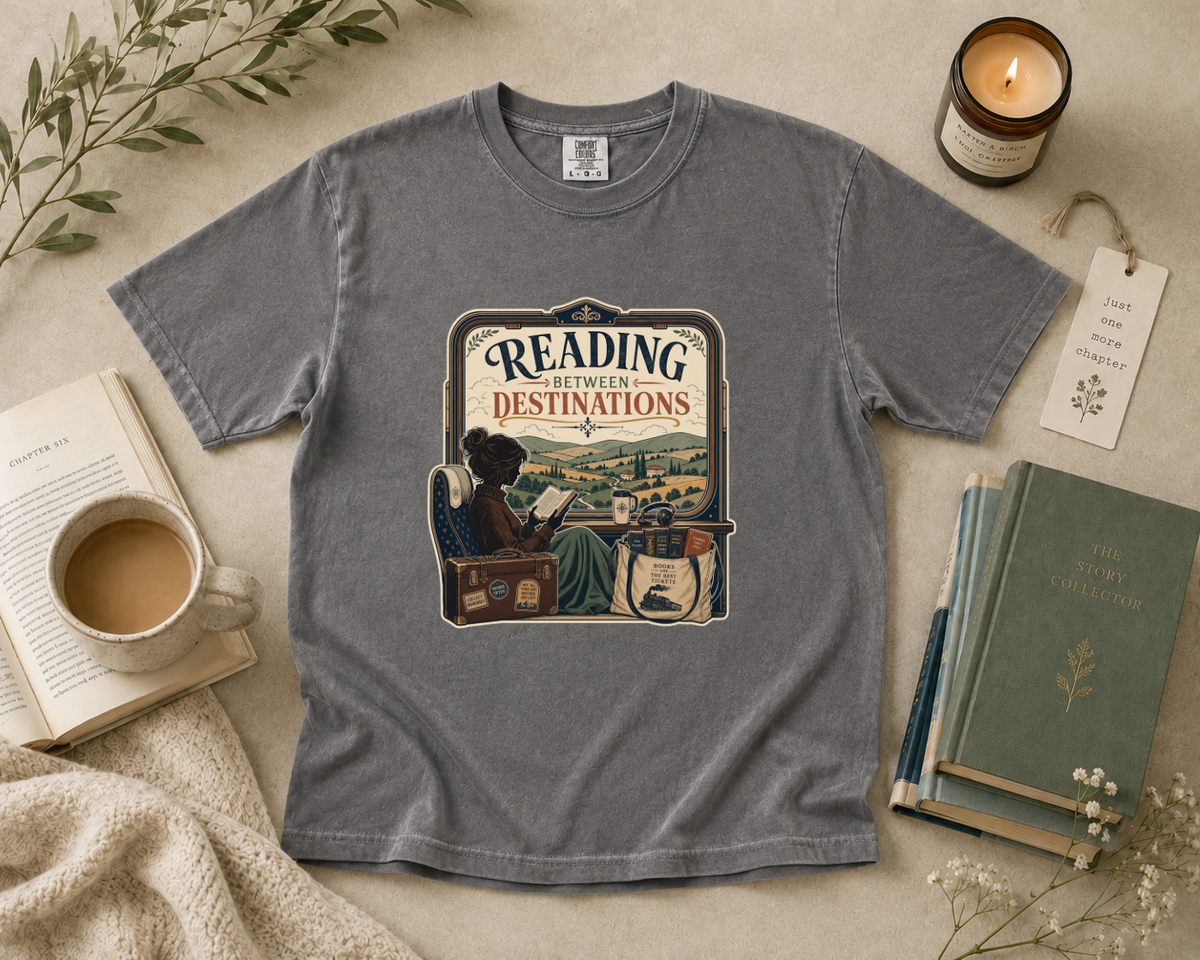 Reading Between Destinations T-Shirt