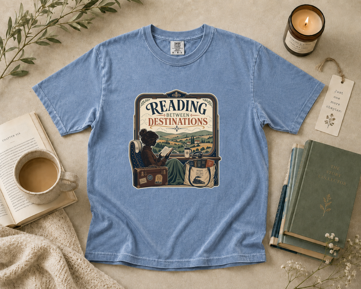 Reading Between Destinations T-Shirt