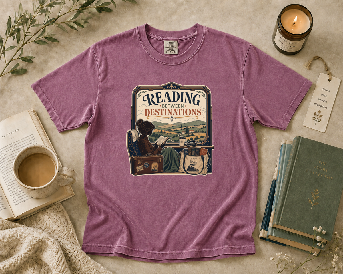 Reading Between Destinations T-Shirt