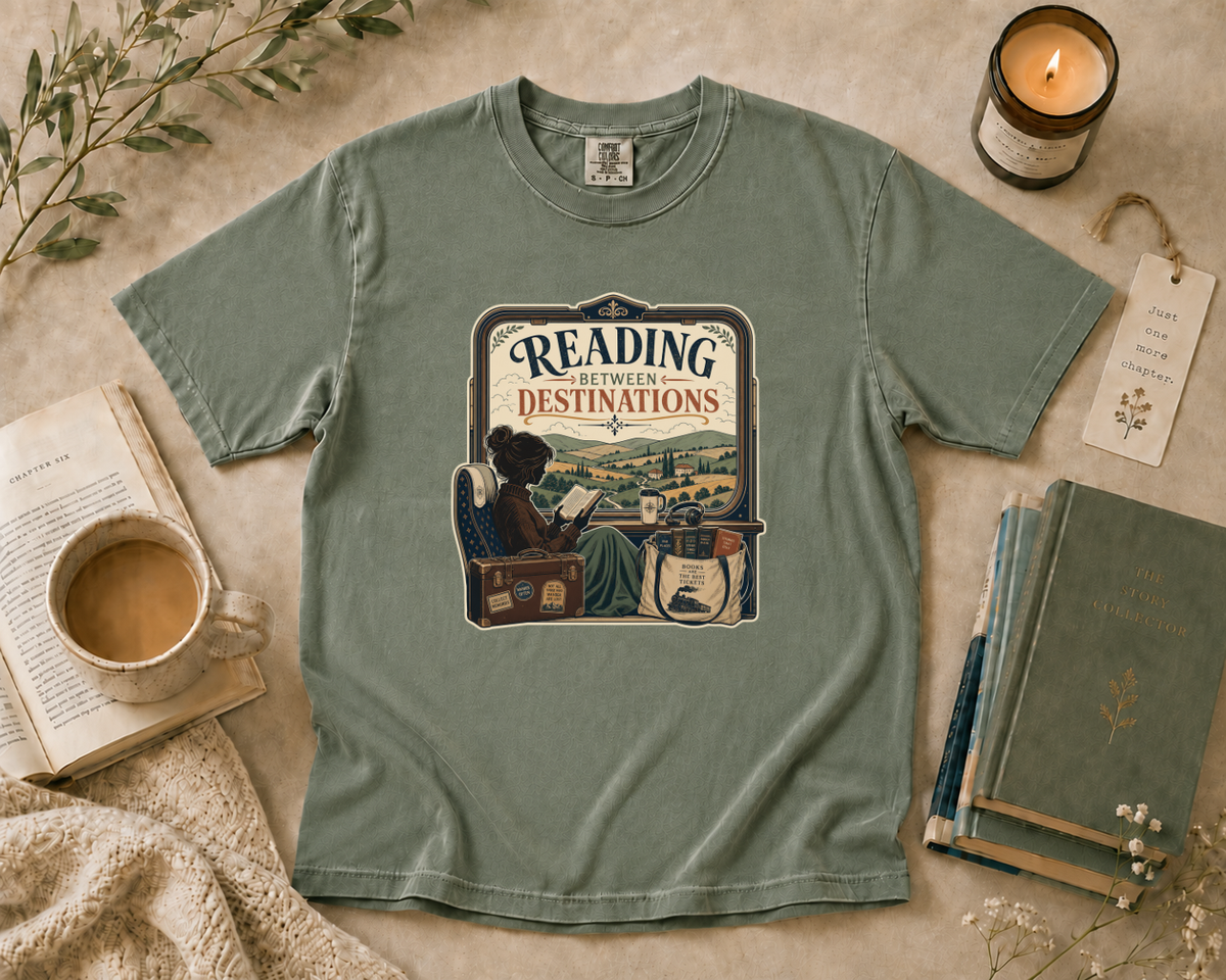 Reading Between Destinations T-Shirt