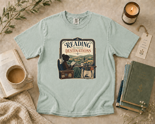 Reading Between Destinations T-Shirt