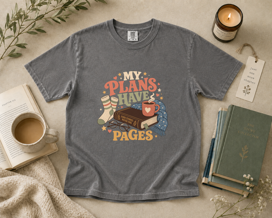 My Plans Have Pages T-Shirt
