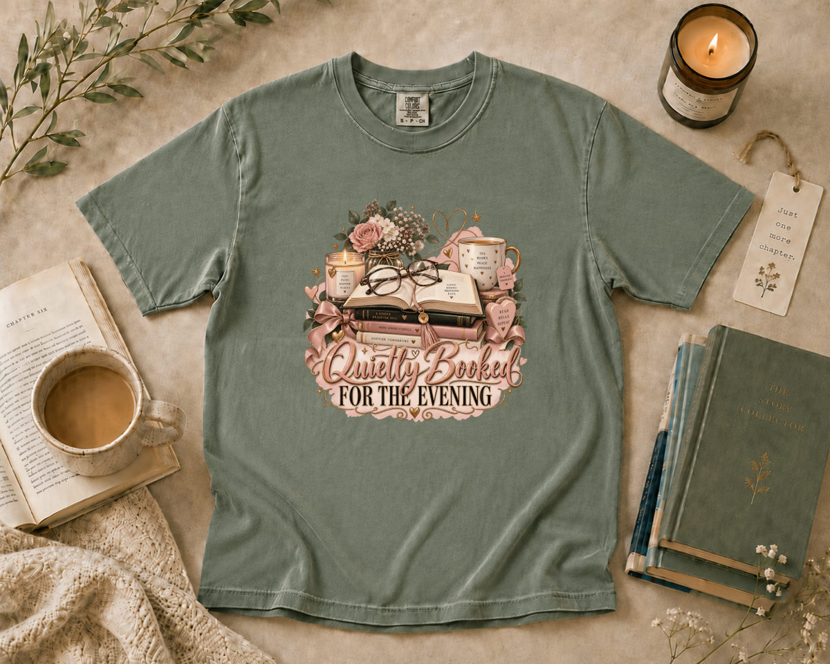 Quietly Booked for the Evening T-Shirt