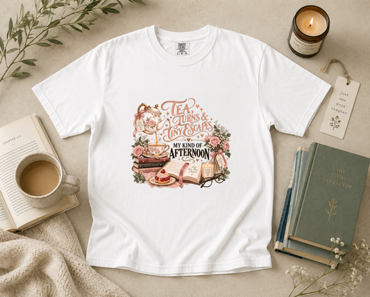 Tea, Turns, & Tiny Escapes T-Shirt